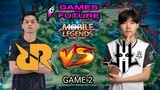 LANCE IRRAD MENGGILA !! RRQ VS LILGUN MATCH 2 GAME OF THE FUTURE !!