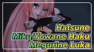 [Hatsune Miku MMD] Mystic Messenger - Hatsune Miku/Yowane Haku/Megurine Luka