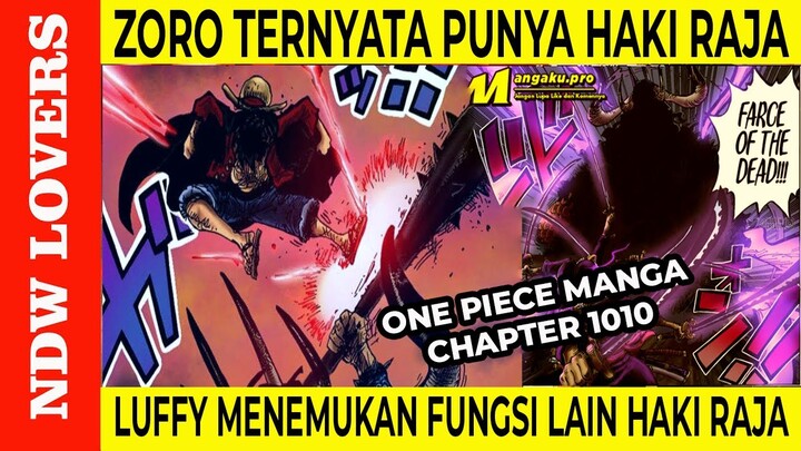 REVIEW LENGKAP ONE PIECE CH. 1010!!! KETIKA LUFFY "MENGUNLOCK" MISTERI HAOSHOKU HAKI