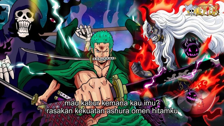 FULL ONE PIECE TERBARU - ZORO MENGAMUK! IMU KABUR KETAKUTAN SETELAH ASYURA OMEN HAMPIR MEMBUNUHNYA!