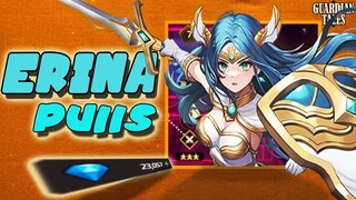 GUARDIAN TALES | HOPING TO GET ERINA | ERINA PULLS | New OP TANK!!!!