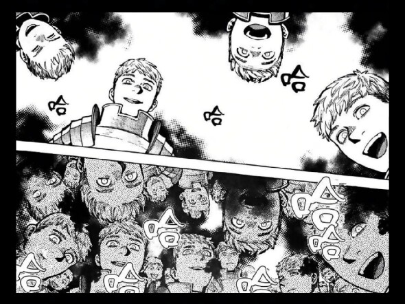 《迷宫饭》漫画后期帅气兼瑟气的莱欧斯