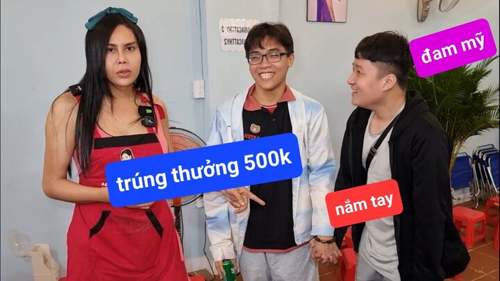 Khách hàng trúng thưởng 500k khi mua bánh tráng DIVA Cát Thy - Ẩm thực Cha Rồng