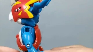 Digimon V-Zimon Armor Evolution Flamemon [Model Pembicaraan Messenger]