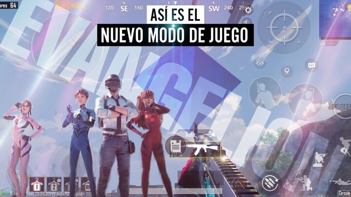 ASI ES EL MODO EVANGELION DE PUBG MOBILE: INTENSO