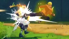 Naruto Era Boruto VS Jirobo - Lawan masa kecil