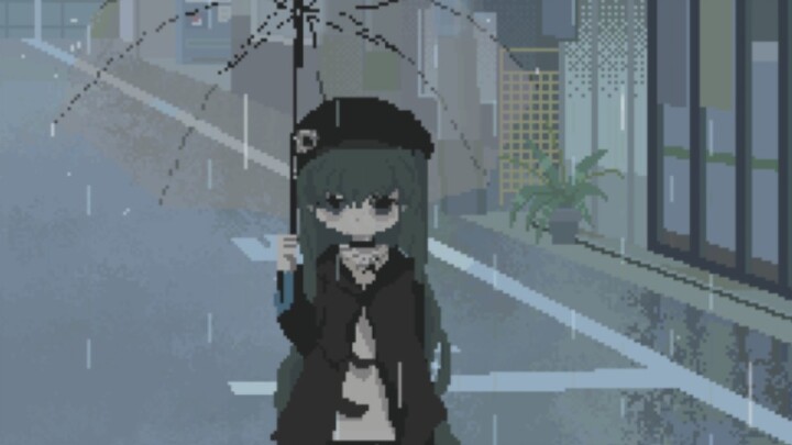 "Take me with you, before I get soaked."