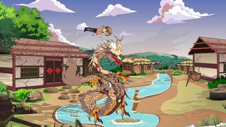 The first episode of the bloodthirsty five-clawed golden dragon, the only dragon cub in the country 