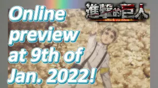 [Attack on Titan: Final Season Part 2] Online preview at 9th of Jan. 2022!