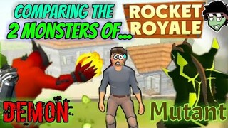 Comparing the 2 Monsters of Rocket Royale