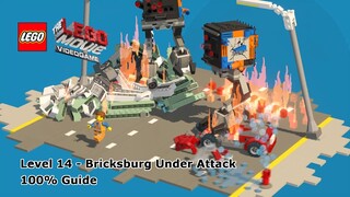 #14 Bricksburg Under Attack 100% Guide - The LEGO Movie Videogame