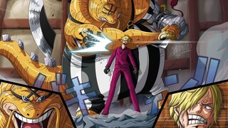 ONE PIECE PART 9 - SANJI MENUNJUKAN KEKUATAN ASLINYA SANJI MENJADI SEMAKIN KUAT