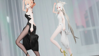 [MMD]การเต้นของจินและหนิงกวง|<เก็นชินอิมแพกต์>