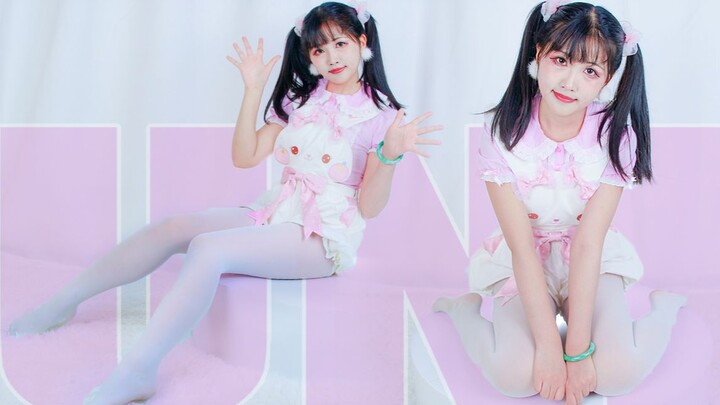 HD Q elastic meaty little white rabbit kindergarten radio gymnastics UNI has a mirror ~ [Xiaomei]