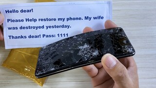 Restoration destroyed phone | Restoring Vivo V7+ | Rebuild broken phone