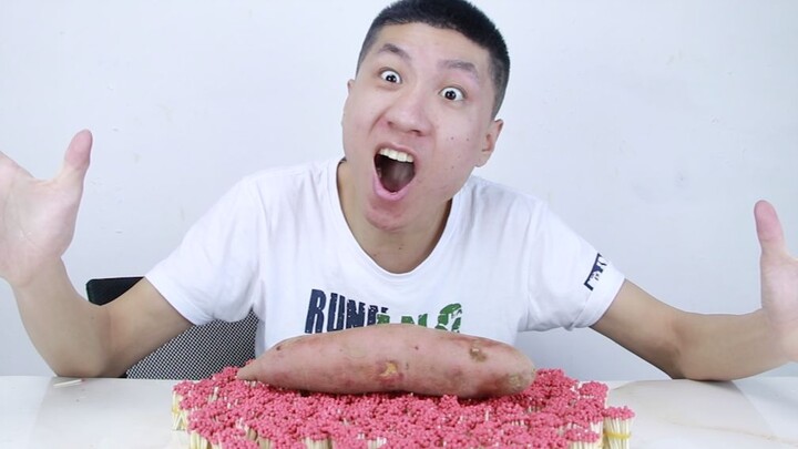 هل يمكن طهي البطاطا الحلوة بسبعة آلاف عود ثقاب؟