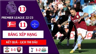 BẢNG XẾP HẠNG & KẾT QUẢ BÓNG ĐÁ NGOẠI HẠNG ANH VÒNG 13 MÙA GIẢI 22/23 I BUNDESLIGA 22/23 VÒNG 11