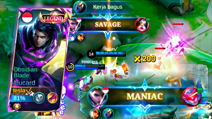 ALUCARD MODE ACAK² LANE OF DOWN 🥶 MUSUH SAMPE KETAR-KETIR