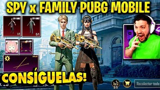 CONSIGUE LAS SKINS de SPY x FAMILY en PUBG MOBILE! - CONOCI A LOS ACTORES de VOZ LATINOS!