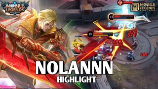 HERO SEKALI COMBO ILANG! || HIGHLIGHT NOLANN - MLBB