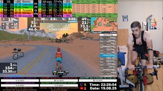 Zwift Cycling Workout 19.08.2025