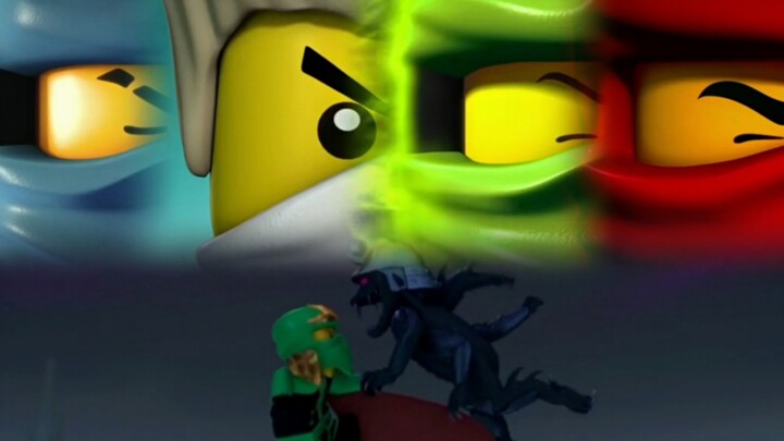 [LEGO Phantom Ninjago] Boss battles of each season are high-burning mixed cuts to take you back to t