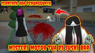 Misteri Motor Tua Di Sushi Bar || Ternyata Penunggunya Hantu Wanita Cantik - Sakura School Simulator