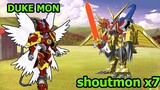 Ngày May Mắn Quay Ra 2 Digimon SSR Shoutmon X7 Và Dukemon - Digimon Top Game Pokemon Hay Android Ios
