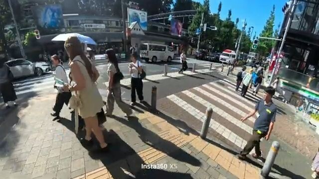 甘可愛JKの東京歩き❤️walking Tokyo cute street‼️