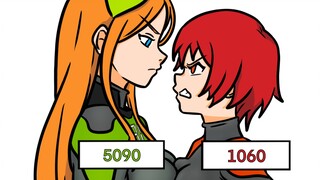 【Graphics Card Girl】1060 vs 5090