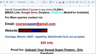 Unleash Your Sexual Super Powers - Eric Everhard