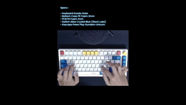 My Clacky Deep Keyboard