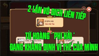 Hải Tặc Đại Chiến - 2 LẦN VÔ ĐỊCH LIÊN TIẾP...SỨC MẠNH THỰC SỰ CỦA TỨ HOÀNG &quot; PHI HẢI &quot; RA SAO???