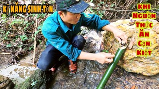 MỘT MÌNH BÁM TRỤ GIỮA RỪNG MƯA | NGÀY THỨ 5 | RỜI XA CHỖ TRÚ ẨN ĐI TÌM NGUỒN SỐNG MỚI |  HIEU TV