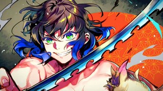 KIMETSU NO YAIBA SEASON 4 - PERTARUNGAN INOSUKE MASIH BERLANJUT