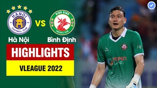 Highlights Hà Nội vs Bình Định | Đặng Văn Lâm tỏa sáng ngút trời - Bình Định thăng hoa tột độ