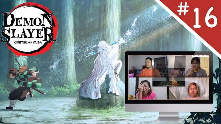 Review/Reaction! | Kimetsu no Yaiba (ดาบพิฆาตอสูร) EP.16 | Thai Reaction
