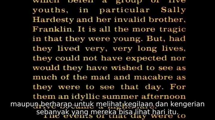 The Texas Chain Saw Massacre (1974) Sub Indo