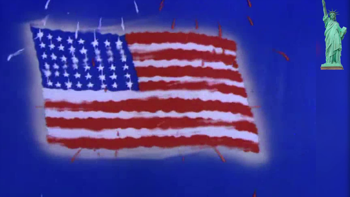 Look, sister, what the hell! "America, ++++ yeah!"
