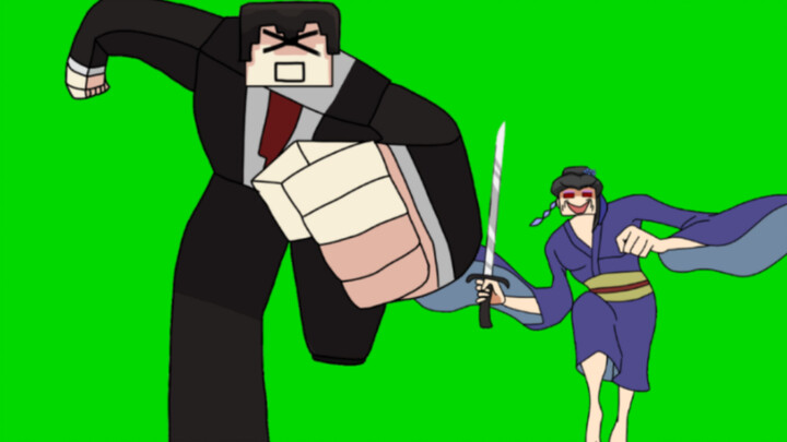 Running Luo Ji and chasing Tomoko.GB material