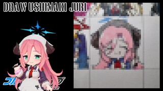 Draw Ushimaki Juri || Ghani_art