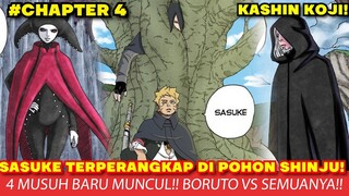 BORUTO TWO BLUE VORTEX CHAPTER 4  -CERITA LENGKAP BORUTO VS 4 SHINJU BARU! + SASUKE MUNCUL!!