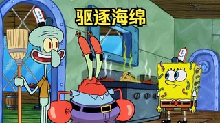 海绵宝宝得了骇人的病症，蟹老板命章鱼哥将其驱逐出蟹堡王
