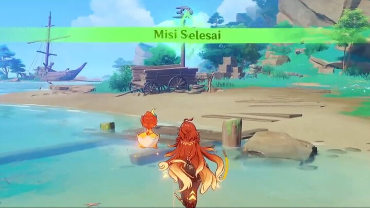 Daily Mission : Seorang Pahlawan Menyerang di Siang Bolong | Genshin Impact