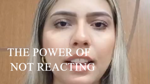The Power of Not Reacting | Stop Explaining Your Life