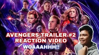 Avengers: Endgame Trailer #2 (REACTION VIDEO) | ARKEYEL CHANNEL