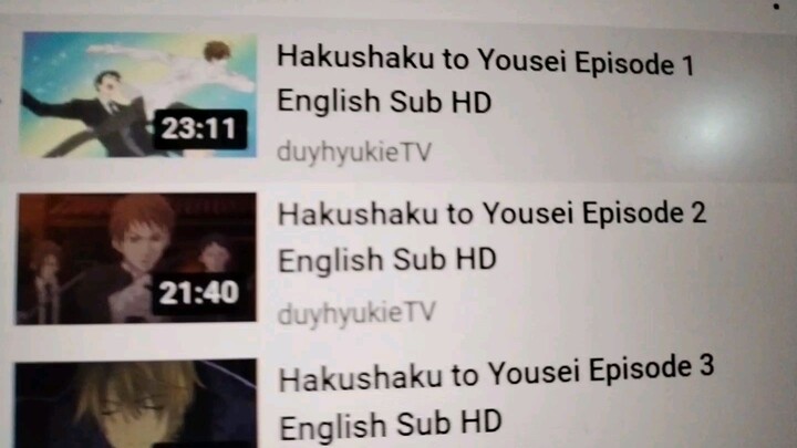 Hakushaku to yousei , a nice harem anime where the fantasy begins