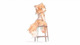 只是在摇尾巴
