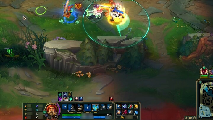 What's going on with Garen and the Sword Master? Don't you like chasing?