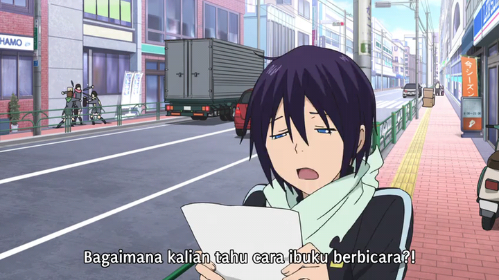 Noragami episode 1 sub indo